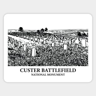 Custer Battlefield National Monument Sticker